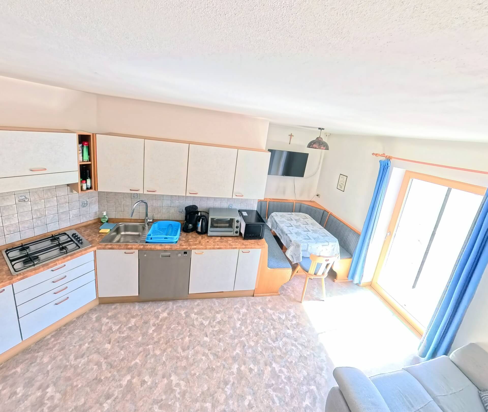 Apartment 1 — living kitchen