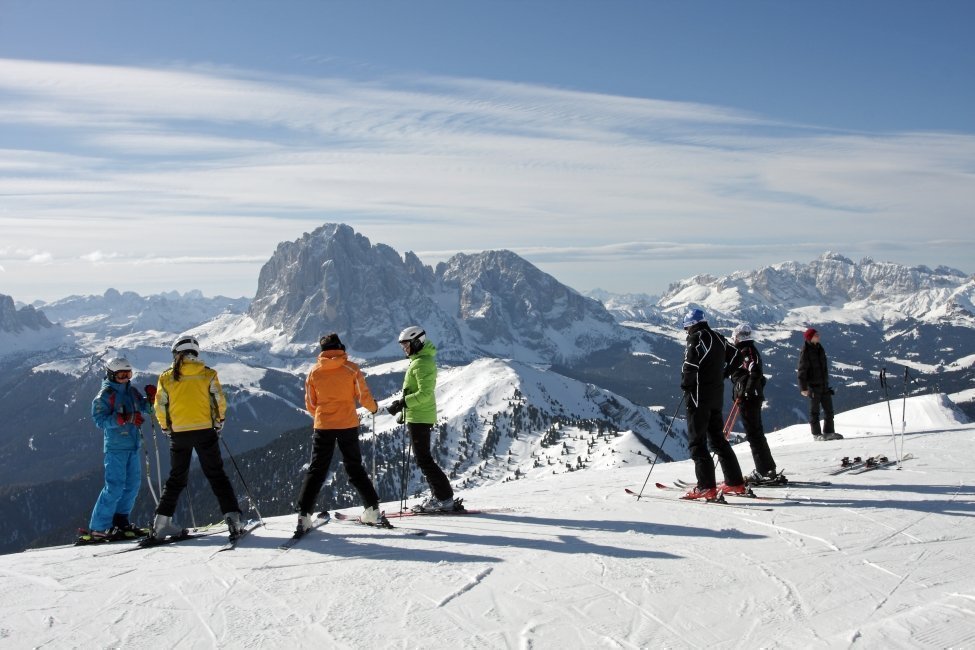 Winter holidays in the Val Gardena