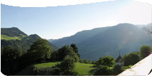 Aussicht vom Balkon